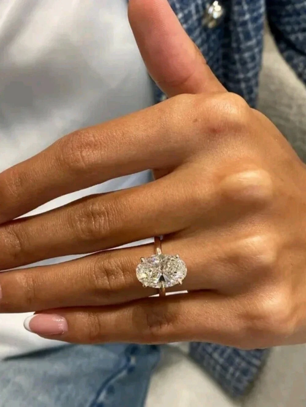 New 4ct IGI Certified Lab Grown Diamond, 14k Yellow Gold